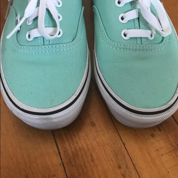 ❌SOLD❌ Mint colored Vans - Picture 5 of 5